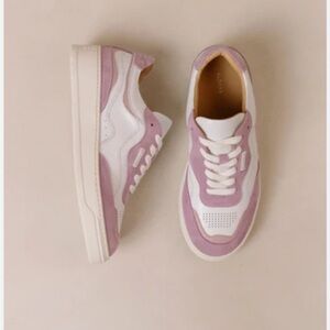 ALOHAS TB.87 Women's White & Purple Rubber Sole Low Top Anthropologie‎ NWOT
